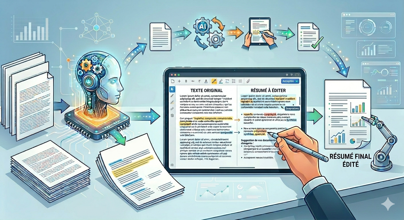 IA résumé automatique2 IA résumé automatique veille