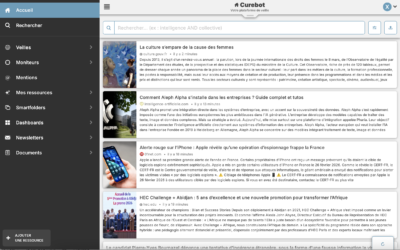 Mise en place d&rsquo;une veille sous Curebot