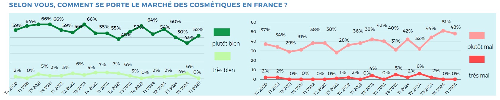 Marché des cosmétiques en France