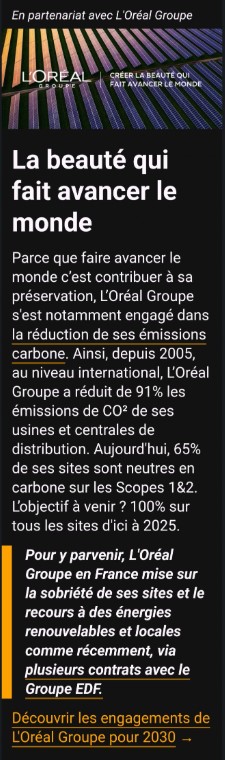 publicité ayant fait l'objet d'une décision du jury de déontologie publicitaire